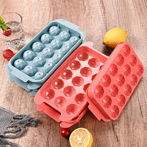 Cross Border 15-Hole Silicone <span class=keywords><strong>Mini</strong></span> <span class=keywords><strong>Ice</strong></span> <span class=keywords><strong>Cube</strong></span> Mold Fácil Demold Household Esférico Molde De Plástico para Ferramenta de Sorvete Sustentável - Product Image 1