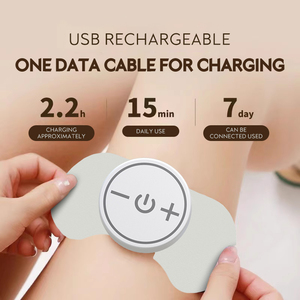 Appareil sans fil 2-en-1 TENS EMS pour les douleurs menstruelles, masseur cervical, simulateur musculaire à impulsions, unité TENS télécommandée pour massage corporel complet - Product Image 3