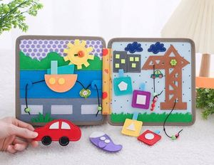 Libro Sensorial de Fieltro con Diseño de Ciervo 3D para Niños de 3 a 6 Años, Precio de Fábrica y Gran Venta - Product Image 5