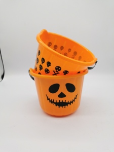Sweet plastic Cheap <span class=keywords><strong>Trick</strong></span> <span class=keywords><strong>or</strong></span> <span class=keywords><strong>treat</strong></span> Halloween party Favor plastic bucket - Product Image 3