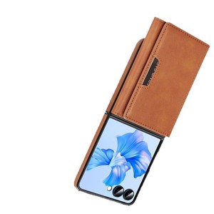 Funda Protectora para Teléfono Móvil con Pantalla Plegable ZFlip7/ZFold6, 5 Protecciones, <span class=keywords><strong>4</strong></span> en 1, Bolsillo Magnético para Tarjetas, Cartera Delgada Mate - Product Image 5