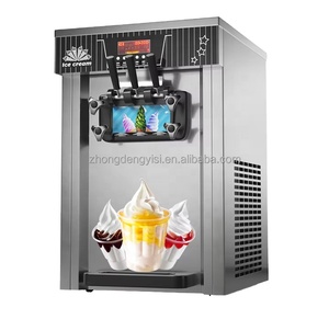 New STRONG Brand High Efficiency Energy Saving Soft Ice Cream Machine High Productivity Motor Factory Price Commercial Home Use - Product Image 1