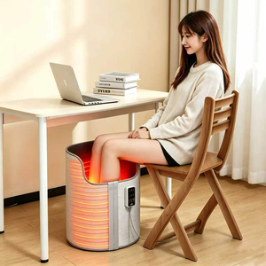 Nouvelle Génération 360 °   Chauffe-jambes électrique pliable sous le bureau, chauffe-pieds imperméable avec protection contre la surchauffe pour l'hiver - Product Image 1