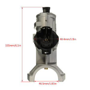 Ignition Steering Barrel <b>Lock</b> For Citroen Fiat Peugeot 1348421080 1608501280 Five Pin Cylinder With 2 <b>Keys</b> - Product Image 3