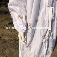 Cape à capuche camouflage numérique blanche Snow Camo Poncho Ghillie Suit Poncho pour la chasse aux oiseaux