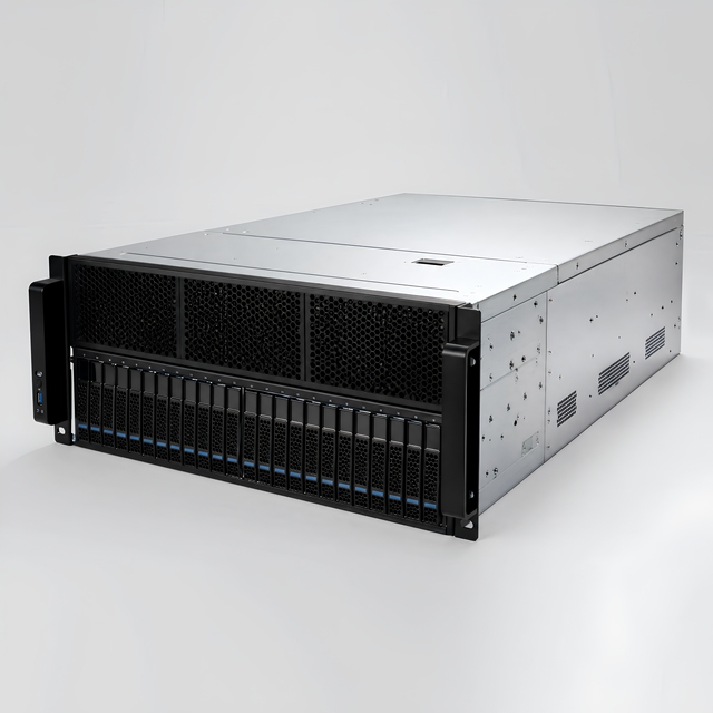 TZR Custom Sheet Metal Fabrication 4U Rackmount Storage Server Chassis 24 Bay Hot Swap Metal Case OEM ODM for Data Center