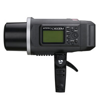 Kit d'éclairage flash de studio Godox AD600BM 600W - Pliable, portable, température de couleur réglable et télécommande pour utilisation en extérieur