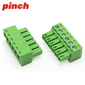 15EDGK PCB เทอร์มินัลบล็อก 3.81 มม. แบบสกรู 2-12P ทองแดงบริสุทธิ์ ขั้วต่อแบบไม่ต้องบัดกรีสำหรับสายไฟอิเล็กทรอนิกส์ - Product Image 2