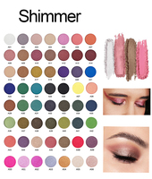 Palette d'ombres à paupières personnalisable en gros ODM/OEM, 4 couleurs, minérales, sans cruauté, longue tenue, fini mat/brillant/pailleté, haute pigmentation