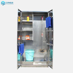 Escoba Multifuncional de Acero, <span class=keywords><strong>Armario</strong></span> para Herramientas de <span class=keywords><strong>Exterior</strong></span>, Acero, Limpia el Tanque, <span class=keywords><strong>Armario</strong></span> de Almacenamiento - Product Image 3