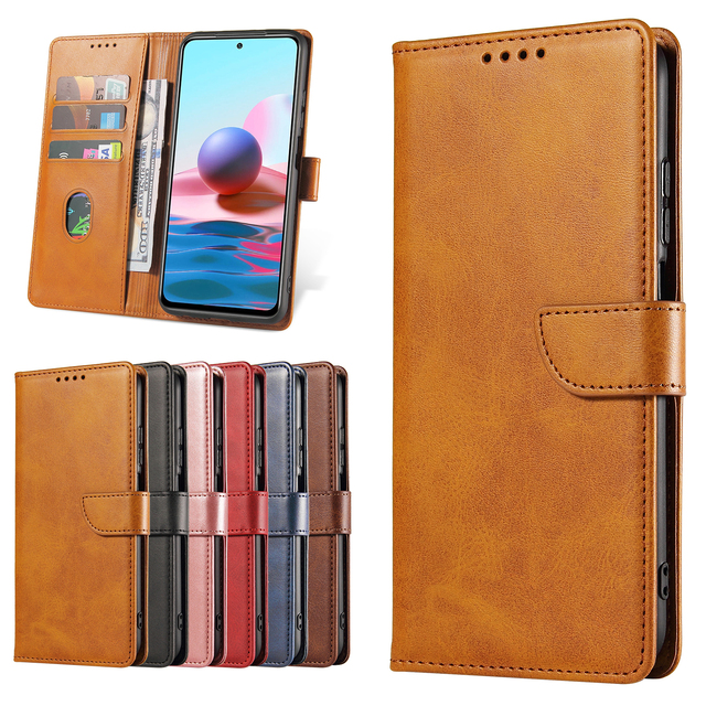 Premium PU Leather Wallet Folio Phone Cover with Card Holder Phone case Kickstand Flip Case for Redmi iphone Series