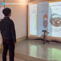 Kinect murale interactive Kinect capture l'installation interactive pour les enfants capteur de mouvement du corps AR jeux 3d et logiciel d'affichage