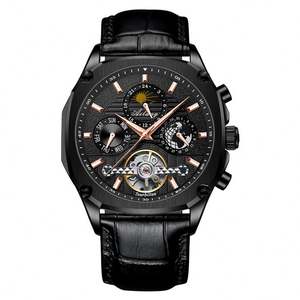 นาฬิกาข้อมือผู้ชายระบบอัตโนมัติแบบโครงกระดูก รุ่นใหม่ ปี 2025 กันน้ำได้ พร้อมฟังก์ชั่นหลากหลาย - Product Image 6