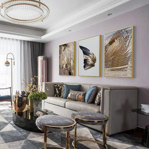 Impression numérique moderne sur toile Impressions d'art personnalisées <span class=keywords><strong>Aquarelle</strong></span> <span class=keywords><strong>Paysage</strong></span> Art mural Peinture en porcelaine <span class=keywords><strong>de</strong></span> cristal pour le salon - Product Image 2