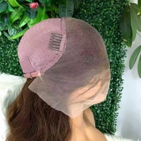 Peluca de Cabello Humano Europeo sin Pegamento, Peluca Frontal de Encaje con Reflejos, Cabello Crudo sin Procesar con Cutícula Alineada, Peluca Frontal de Encaje Suizo HD
