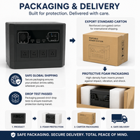 Estación de Energía Portátil P515 de 1500W, Generador Solar LiFePO4 de 1008Wh, UPS de 500W MPPT para Camping, RV, Respaldo Doméstico, Venta al por Mayor UE