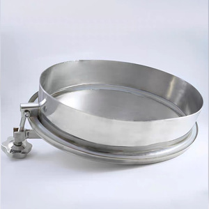 Couvercle de trappe ovale en acier inoxydable Conan 304 DN21.5 à ouverture rapide pour réservoir de stockage sanitaire - Product Image 3