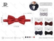 Corbata de Moño Elegante de Poliéster Pre-Atada, Formal y Duradera - Product Image 1