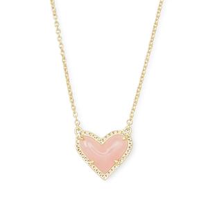 Venta caliente KS collar de corazón de melocotón estilo INS de mujer personalidad encantadora Cadena de clavícula de resina collar de apilamiento multicapa - Product Image 6