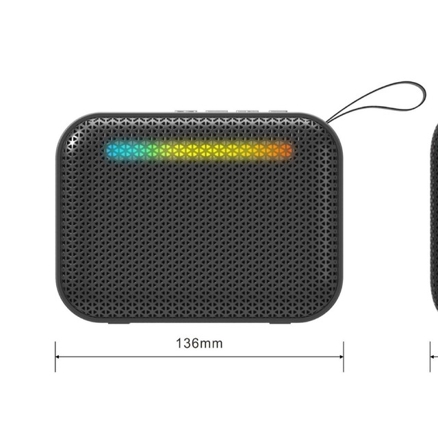 Mini Wireless Blue Tooth Speaker with Handle, Portable Small Speaker for Outdoor, Desktop, Home.