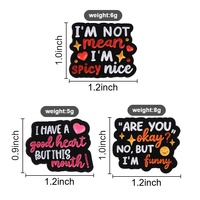 Épinglette en émail avec slogan sarcastique, citation humoristique, badge en métal pour veste, sac à dos, ornement de vêtement