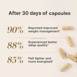 Private Label Supplément pour brûlures de nuit aux cétones de framboise Hoodia <span class=keywords><strong>Cactus</strong></span> Grain de café vert Mélatonine 60 capsules végétariennes - Product Image 2