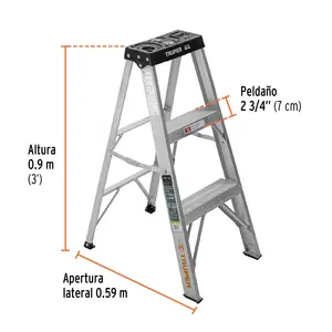 Échelle à 2 marches de type III BOX 1, TRUPER - Product Image 3