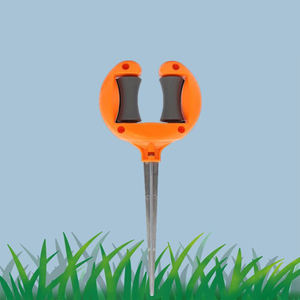 Piquets de fixation robustes <span class=keywords><strong>pour</strong></span> tuyau d'arrosage avec <span class=keywords><strong>rouleau</strong></span> de positionnement, <span class=keywords><strong>pour</strong></span> l'irrigation des pelouses et jardins - Product Image 5