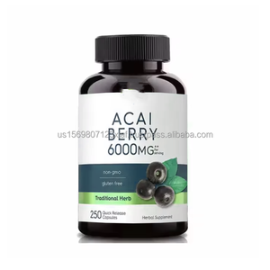 Cápsulas de Acai Berry OEM ASAP, Suplemento Dietético, Antioxidante, Refuerzo Inmunológico, Adultos, 60 Cápsulas/Botella - Product Image 6