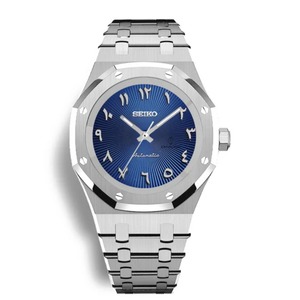 Reloj de Lujo para Hombre, Nuevo Diseño de Esfera Cóctel, Cristal de Zafiro NH35, Acero Inoxidable, Resistente al Agua, para Uso Casual y de Negocios - Product Image 4
