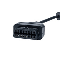 Adaptateur de faisceau de câbles de diagnostic automobile MAZDA Mazda 17P OBD 16 broches, outil de diagnostic