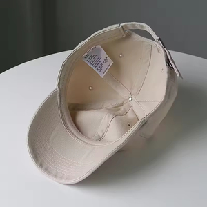 High Quality Wholesale Custom LOGO 100% Cotton Unstructured Dad <b>Hats</b> Soft Top Customized Baseball Caps - Product Image 4