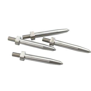 Высокоточный штифт из нержавеющей стали, установочный штифт на заказ, нестандартные боковые отверстия, полированные детали для обработки ЧПУ - Product Image 5