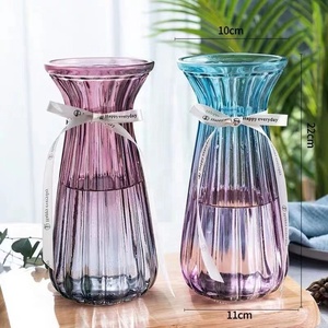 Vente en gros de vases pour plantes hydroponiques européennes Décoration de salon Arrangement floral Ornements Vase - Product Image 3