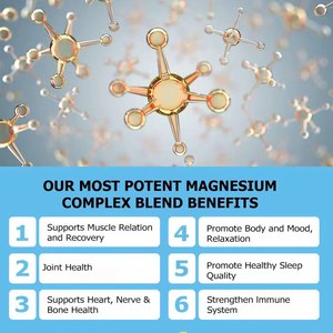 Suplementos Herbales al por Mayor de Fábrica con L-Teanina y Bromelina para Apoyar la Relación Muscular y la Recuperación, Gotas Líquidas de Magnesio - Product Image 3