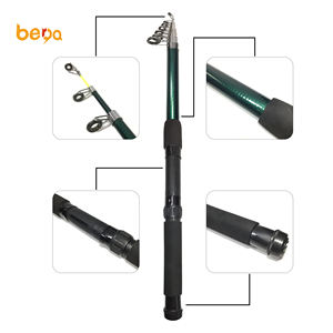 Canne à pêche rétractable <span class=keywords><strong>en</strong></span> carbone <span class=keywords><strong>de</strong></span> 2.1m à 4.5m, accessoire <span class=keywords><strong>en</strong></span> promotion, vente directe depuis l'usine, bon marché - Product Image 1