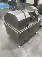 ChaiNa Nouveau Hachoir Automatique Antidérapant en Acier Inoxydable 304 de 80L pour Viande de Bœuf et Légumes, Lames en Acier Allié, Capacité Maximale 300kg/h, 380V
