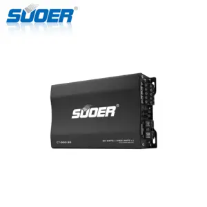 Suoer CT-900.5D-U pleine fréquence classe D mini design petite taille 3000w subwoofer amplificateur de voiture 5 canaux