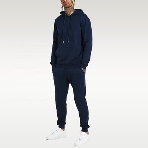 Conjunto de gimnasio para hombre, ropa de calle, Sudadera con capucha ajustada personalizada a la moda, chándales de gimnasio para invierno - Product Image 1