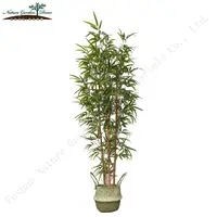 Neuester Gartenbaum mit Topf dekoration Künstliche Bambus pflanze