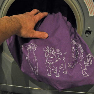 Sac à linge pour animaux de compagnie 2025 News, empêche les poils d'animaux de bloquer la machine à laver, taille jumbo, sac à laver pour chien, chat, cheval, cobaye - Product Image 6