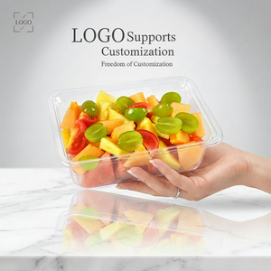 Cajas de Plástico PET Rectangulares Personalizadas, Desechables y Transparentes para Envasado de Alimentos, Frutas, <span class=keywords><strong>Verduras</strong></span>, Ensaladas, Cortes de Carne y Pasteles - Product Image 5