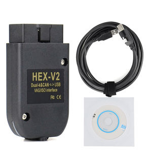 2026 VCDS VAGCOM <span class=keywords><strong>Interface</strong></span> VCDSCAN HEX V2 Update 25.3 voor VW voor AUDI Skoda Seat Meertalige Auto Autocom Diagnose Gereedschap - Product Image 1