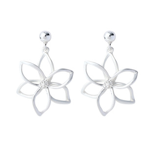 Venta al por mayor último diseño de moda Popular Vintage Premium flores <span class=keywords><strong>estambre</strong></span> pendientes de aleación para las mujeres - Product Image 6