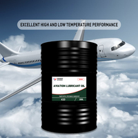 Huile de lubrification pour moteur aéronautique n°20, huile de lubrification pour moteur à piston d'avion à haute stabilité pour l'aviation générale