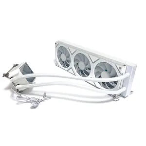 360mm RGB AIO Dual Ultra-Quiet <b>Fans</b> Water Cooler High-End CPU Gaming Heatsink - Product Image 3