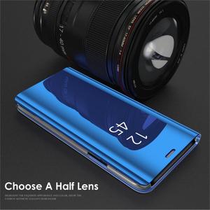Support de miroir intelligent Support de conception magnétique Protection de caméra de fenêtre d'écran Étui pour téléphone portable pour Huawei P50 Pro P40 <span class=keywords><strong>Nova</strong></span> 8 - Product Image 4