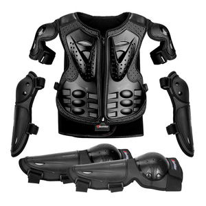 Genouillères de protection pour enfants, moto, vélo, ski, snowboard, patinage, sports à roulettes, protection du corps, genouillère - Product Image 4