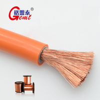 Câble électrique automobile multi-brins souple Fire Bull, âme en cuivre, isolation en PVC, 220V, orange, pour camping-car et bâtiment, 10-70 mm²