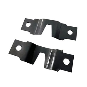 <b>Black</b> Metal <b>Picture</b> <b>Frame</b> Hanging Hooks Double Hole Straight Strip 5 10kg Load Capacity For Mural Cross Stitch Display - Product Image 5
